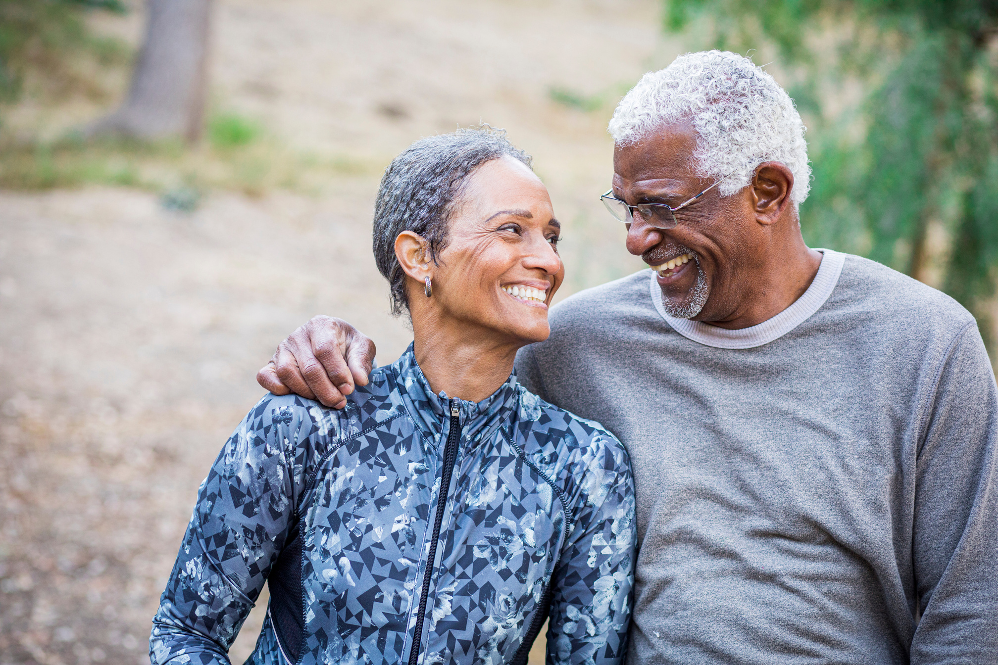 Beautiful Senior Black Couple